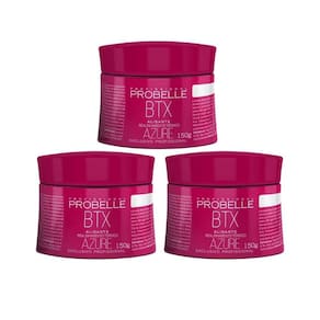Botox Capilar Probelle Azure 150G - Kit Com 3Un