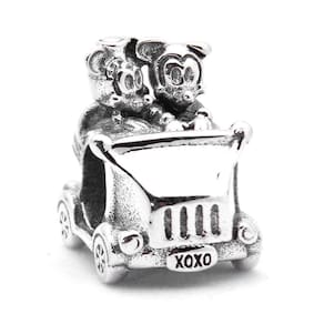 Berloque Carro Mickey E Minnie