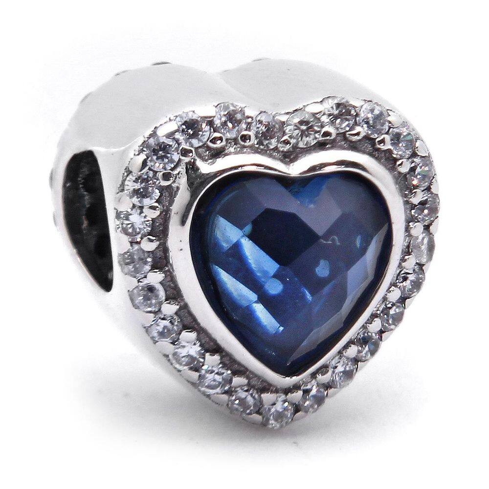 Berloque Separador Coração Pedra