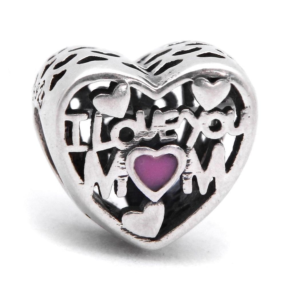 Berloque Separador Eu Amo Você Mãe