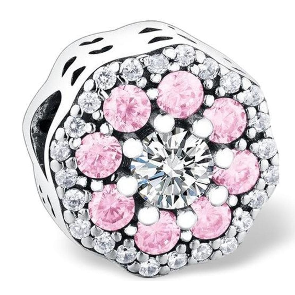 Berloque Separador Rosa