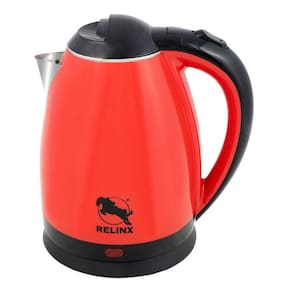 Chaleira Elétrica Térmica 220v Inox 1,8l 60hz 1800w Vermelha