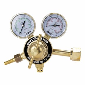 Regulador CO2 Pro Lynus 15743.4 - Aço Inox, Alta Qual.