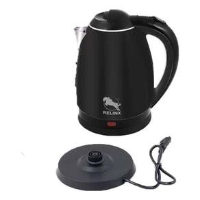 Chaleira Elétrica Térmica 220v Inox 1,8l 60hz 1800w Preto