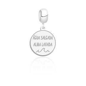 Berloque Pingente Água Salgada, Alma Lavada