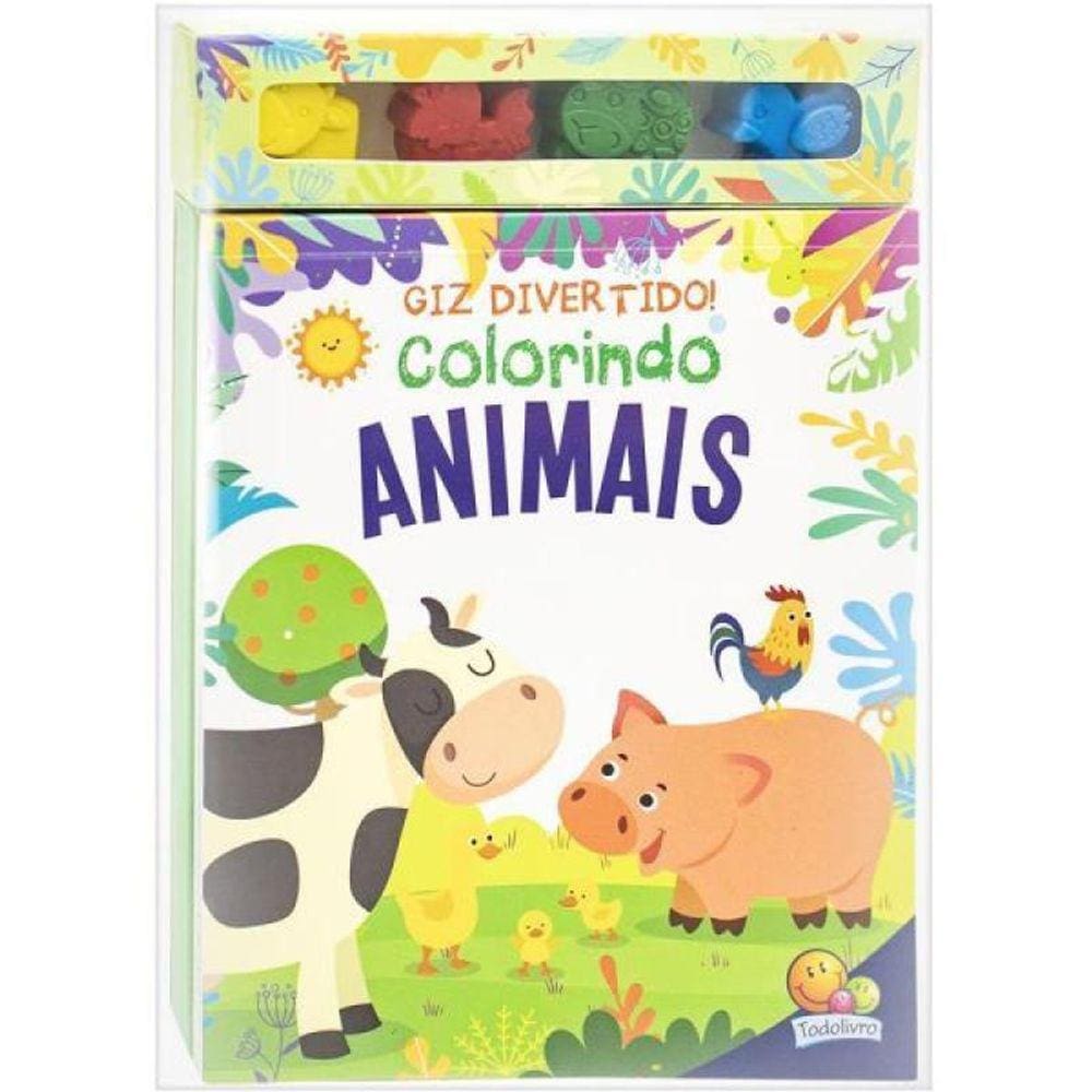 Giz Divertido! Colorindo Animais