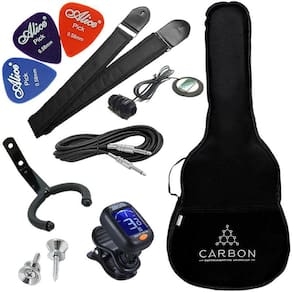 Kit Acessórios Violão Clássico Capa Palhetas Afinador