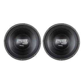 Par Alto Falante Woofer Bomber Atrack 12 Pol 550W Rms 4 Ohms