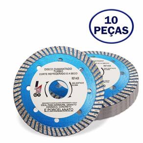 Disco Diam.Turno Porcel. 110X1.5Mm Com 10 Lotus