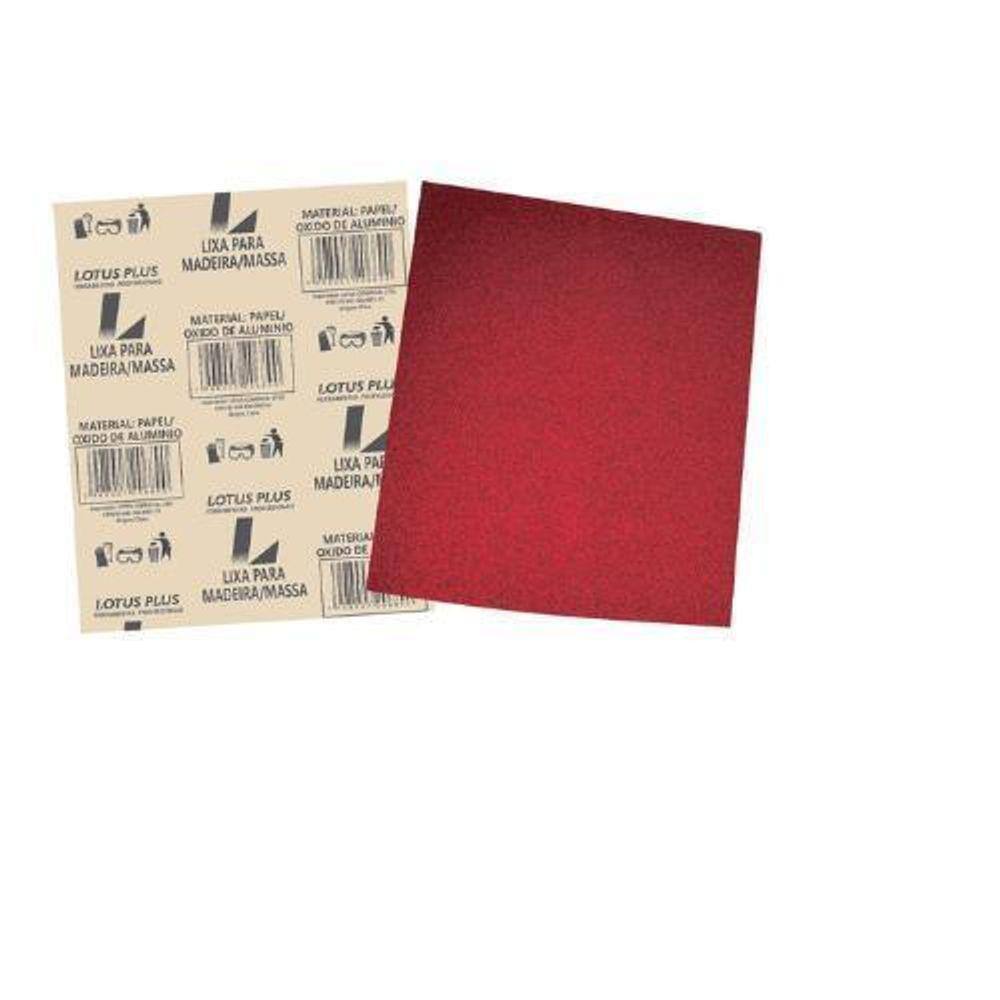 Folha Lixa P/Madeira 23X28 P120 C/50 10/1
