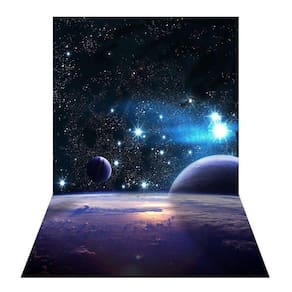 Fundo Fotográfico Newborn Astronauta E Galáxia 1,5X2,2