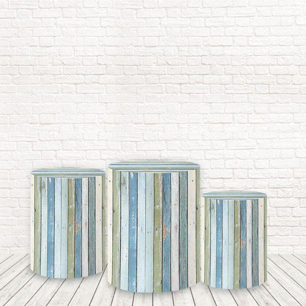 Trio De Capas Tecido Sublimado 3D Ripados Fcc-683