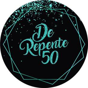 Painel Redondo 3D Sublimado Idades Frd-6219