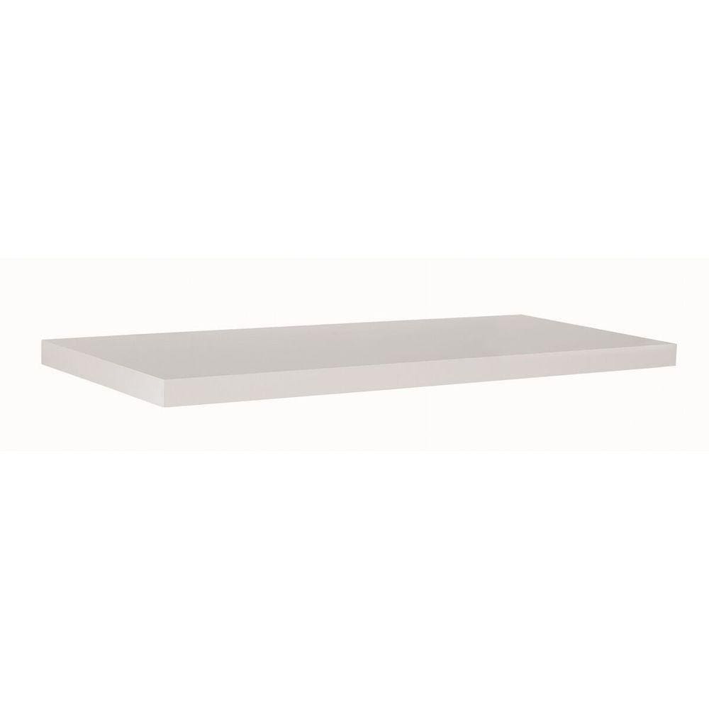Painel Tramontina Modulare Em Madeira Pinus Com Acabamento Branco E Borda Em Pvc 1500x300x18 Mm