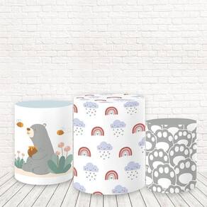 Trio De Capas Tecido Sublimado 3D Boho Fcc-514