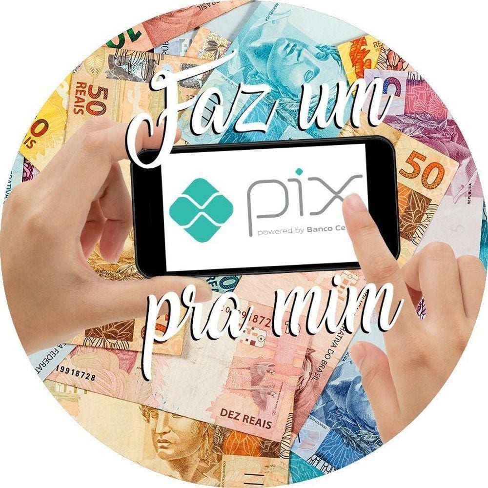 Painel Redondo 3D Sublimado Pix Frd-5053