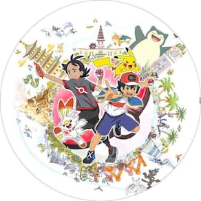 Painel Redondo 3D Sublimado Pokémon Frd-5127