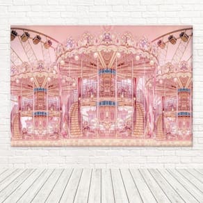 Painel Retangular Sublimado Carrosel 2,0X1,5 Frt-5516