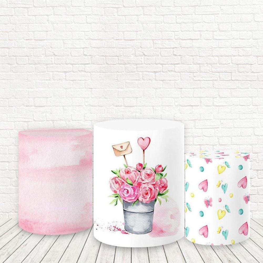 Trio De Capas Tecido Sublimado 3D Meus 15 Anos Fcc-527