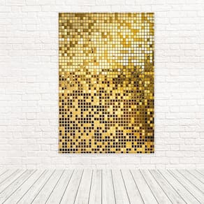 Painel Retangular Sublimado Efeito Paête 1,5X2,2 Frt-5065