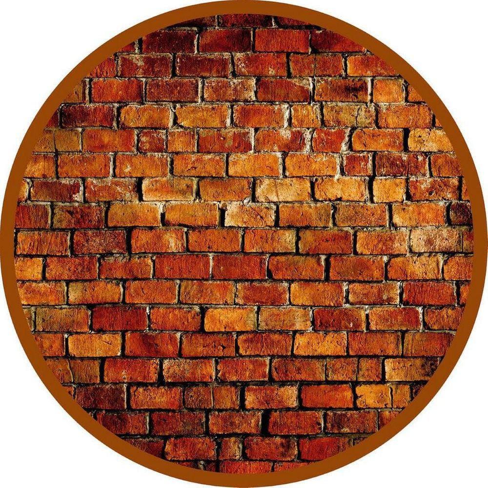 Painel Redondo 3D Sublimado Muro Frd-2773