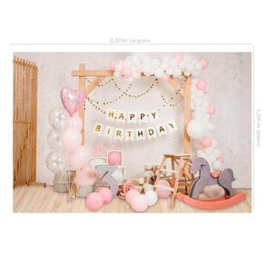 Fundo Fotográfico Newborn Smash The Cake 2,6X1,7 Ffm-604