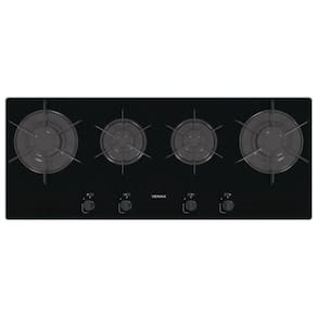 Cooktop Linear 4 Bocas Venax Arena Preto Gas Glp