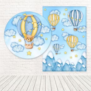 Kit Painéis Casadinho Tecido Urso Baloeiro Fpc-547