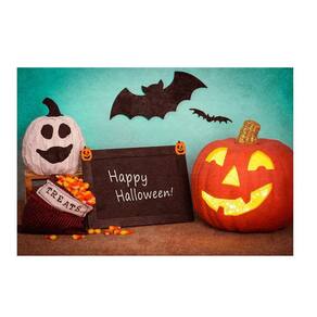 Fundo Fotográfico Newborn Halloween 2,2X1,5 Fff-857