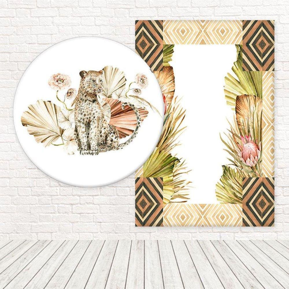 Kit Painéis Casadinho Tecido Animal Print Fpc-538