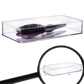 Organizador de plástico acrílico 29,2 x 14,6 x 5,45 cm H1 Plasutil ref.15453