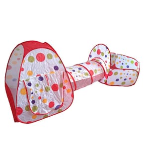 Barraca Infantil Cabana Grande Tenda com Piscina para Bolinhas Toca 3 em 1 Importway Bw158