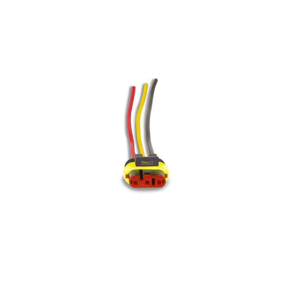 Conector Automotivo Chicote Selado 3 Vias Fêmea