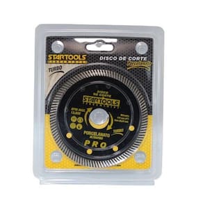 Disco Turbo Corte Porcelanato E Cerâmica 110Mm 4`` Furo