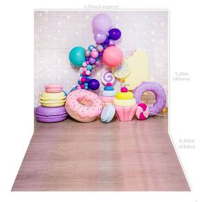 Fundo Fotográfico Newborn Confeitaria 2,2X1,5 Fff-866