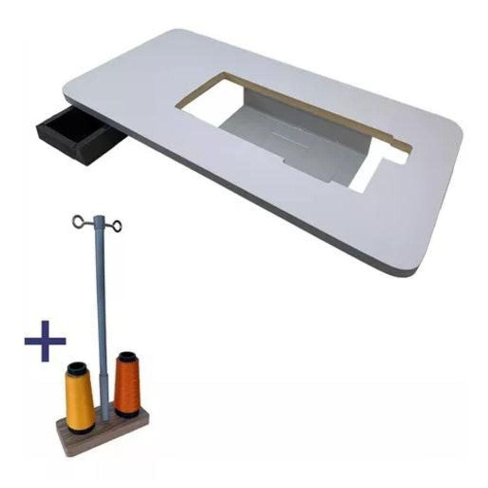 Tampo 80x40cm para máquina de costura doméstica