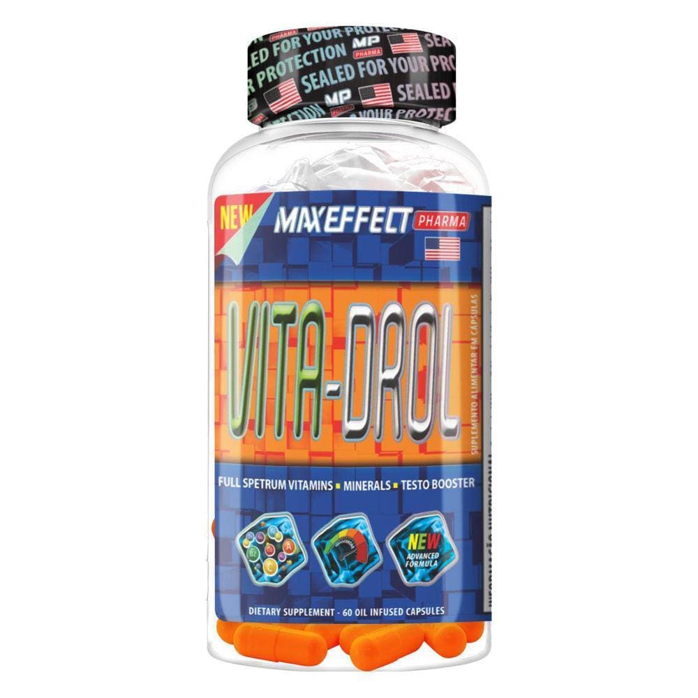 Vita-Drol Multivitamínico Maxeffect Pharma 60 Caps