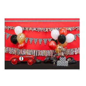 Fundo Fotográfico Newborn Carro Corrida 2,2X1,5 Fff-919