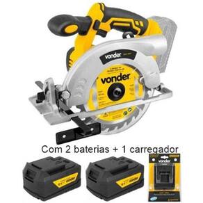 Serra Circular 165Mm 18V Iscv1831 Com 2 Baterias Vonder