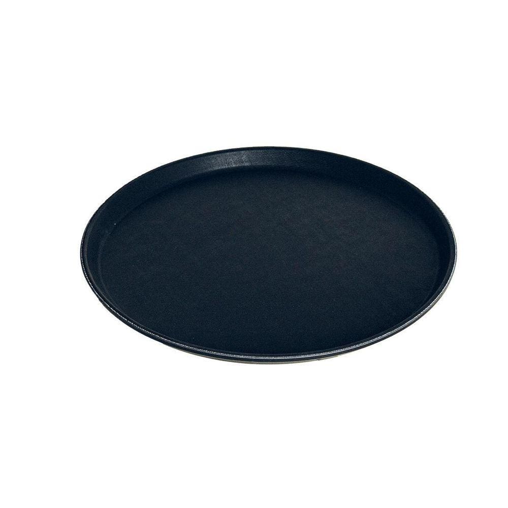 Bandeja Para Servir Antiderrapante Redonda Grande 35 Cm