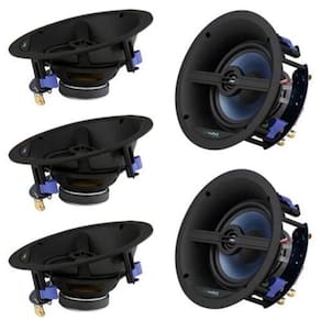 Kit Caixas de Som Embutir Wave WIN120 + WSR120 | 5 unidades