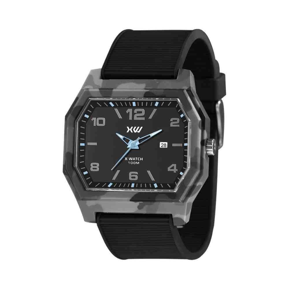Relógio Preto Masculino X-Watch Mini X Xgpp1019