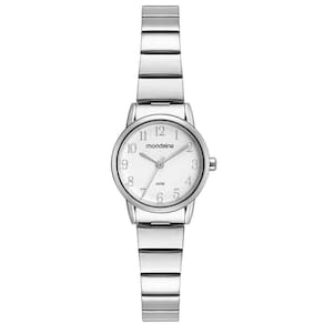 Relogio Mondaine Feminino Ref: 32490L0Mvne2 Casual Prateado