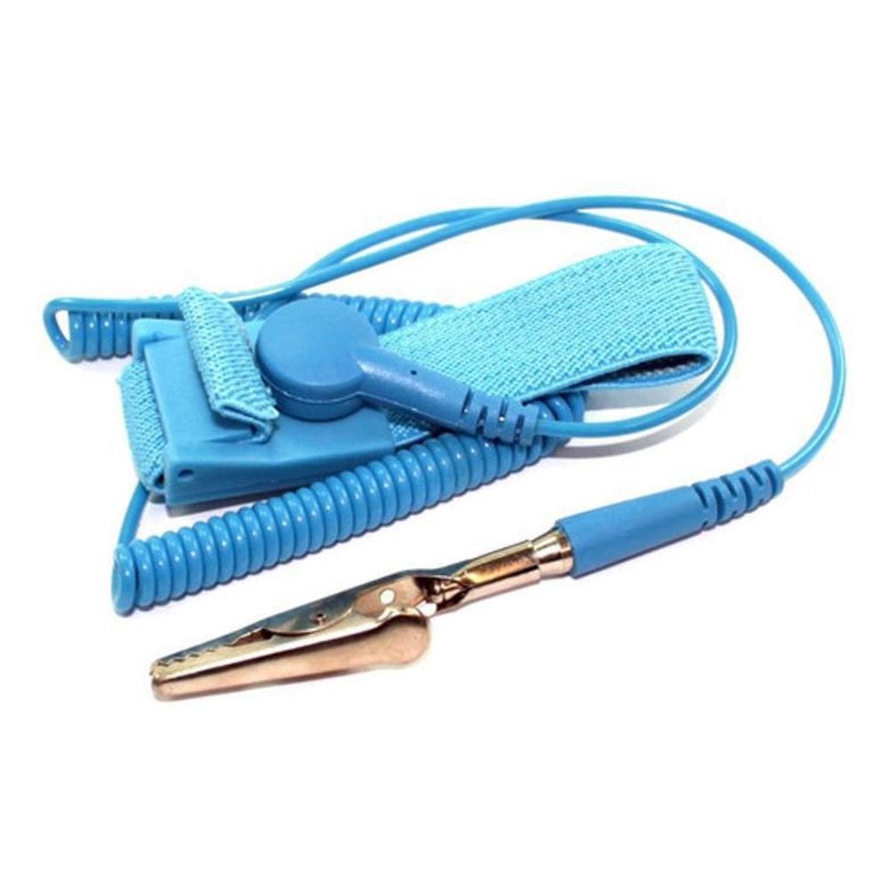 Pulseira Anti-Estática Aterramento Esd Com Fio Hk-102 Hikari