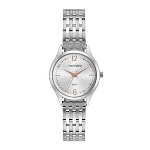 Relógio Mondaine Feminino Social Prateado 32529l0mvne3 30mm