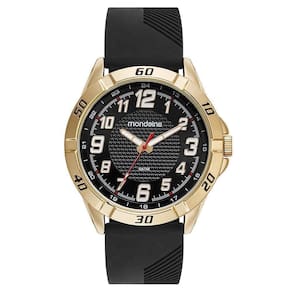 Relógio Esportivo Silicone Preto/Vermelho - 48mm