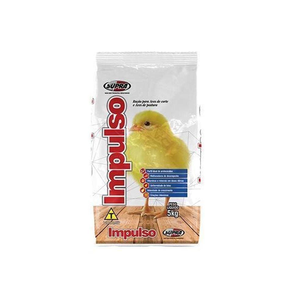 Ração Pré Inicial Para Aves Pintinhos Supra Impulso 5Kg