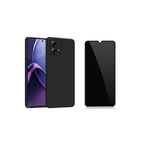 Capa Case + Película Gel Privativa Compatível Para Moto G04