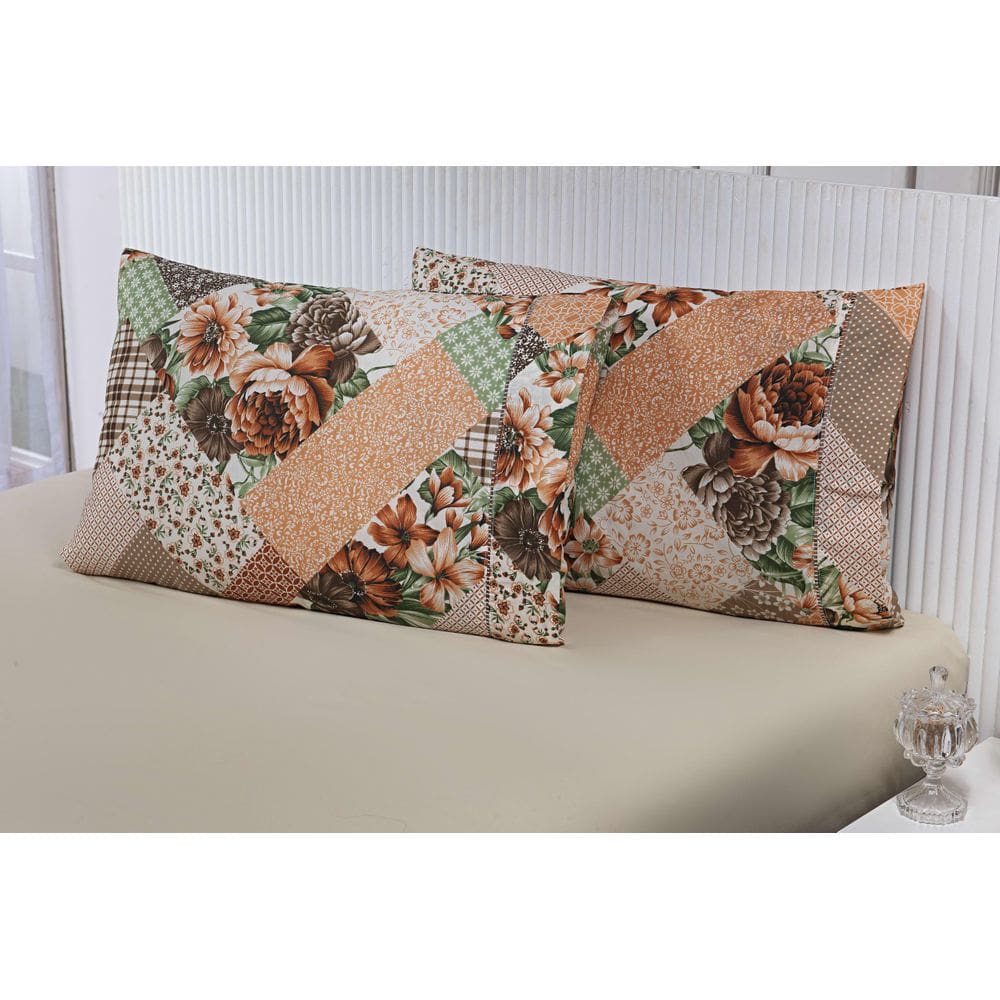 Jogo Lençol 3 Peças Cama Viúva Percal 150 Fios 005