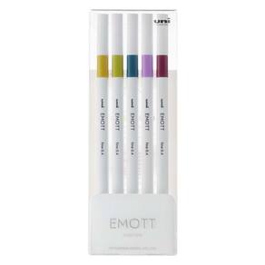 Caneta Uniball Emott 0.4Mm Com 05 Cores N.08